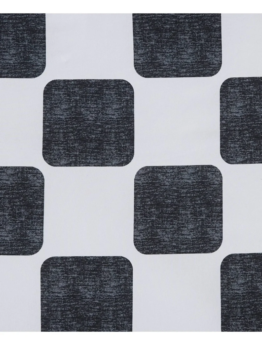 Black & White Checkered Comforter Set